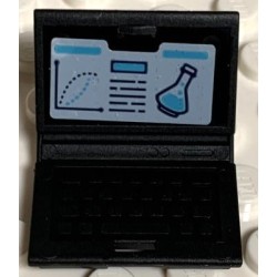 LEGO 62698 Minifig Accessory Laptop Computer (with sticker)