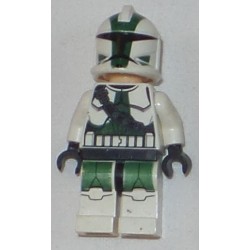 LEGO sw0380 Clone Trooper Commander Gree, 41st Elite Corps (Phase 1) - Large Eyes (2012)