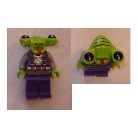 LEGO col044 Space Alien - Minifigure only Entry (Series 3, 2011)