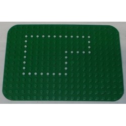 LEGO 896p01 Baseplate 14 x 20 with Rounded Corners and Set 355 Dots Pattern