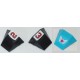 LEGO 64225 Wedge 4 x 3 Curved Triple Slope with Notches and No Studs (with sticker n°1)