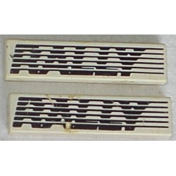 LEGO 2431bd004 Tile 1 x 4 with 'RALLY' and Streaks Pattern