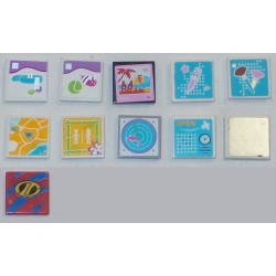 LEGO 3068b Tile 2 x 2 with Groove (with sticker) n°6