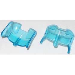 LEGO 11297 Glass for Aircraft Fuselage Curved Forward 6 x 8 Top