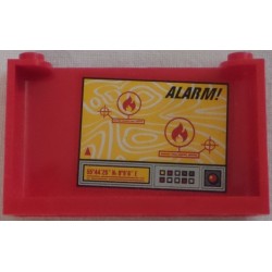 LEGO 64453 Windscreen 1 x 6 x 3 (with sticker)