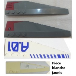 LEGO 42061 Wedge 12 x 3 x 1 Double Left (with sticker)