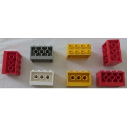 LEGO 6061 Brick 2 x 4 x 2 with Holes on Sides
