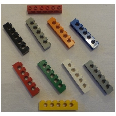 LEGO 3894 Technic Brick 1 x 6 with Holes