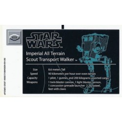 LEGO 56143 Sticker Sheet AT-ST (10174, 2006)