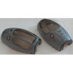 LEGO 50986bd003 Windscreen 6 x 10 x 3 Oblong with Light Bluish Gray Jedi Starfighter Pattern