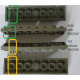 LEGO  767 Train Track Sleeper Plate 2 x 8 without Cable Grooves