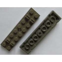 LEGO 4166 Train Track Sleeper Plate 2 x 8 with Cable Grooves