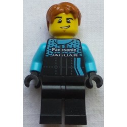 LEGO sc079 Formula E Panasonic Jaguar Racing GEN2 Driver