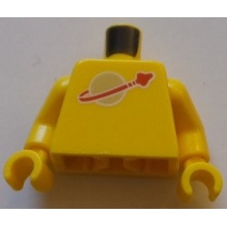 LEGO 973p90new2c04 Minifig Torso with Classic Space Pattern (with arms and hands, new reissue)