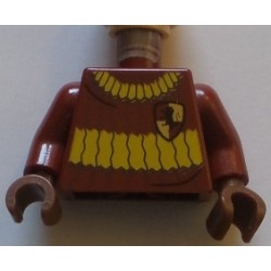 LEGO 973bd0747c01 Minifig Torso Harry Potter Quidditch Gryffindor Ribbed