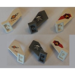 LEGO 44661 Tail 2 x 3 x 2 Fin (with sticker / stickers)