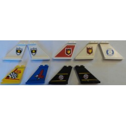 LEGO 2340 Tail 4 x 1 x 3 (with sticker / stickers)