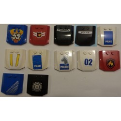 LEGO 45677 Wedge 4 x 4 x 2/3 Curved (with sticker)