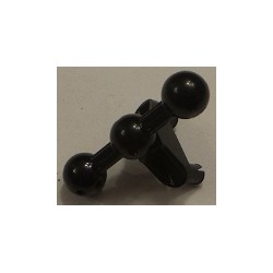 LEGO 90634 Technic, Pin Connector Perpendicular 3L with 2 Pins, 2 Ball Joint on Axle