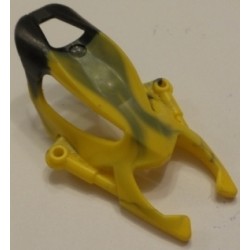 LEGO 61793bd01 Technic Bionicle Mask Kanohi Mohtrek with Blended Black