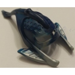 LEGO 64302bd01 Technic Bionicle Mask Kiina with Marbled Pearl Light Gray Pattern