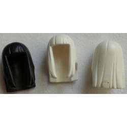 LEGO 17346 Minifig Hair Female Long Straight with Bangs, Flexible Rubber