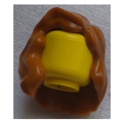 LEGO 85974 Minifig Hair Female Wavy Spilling over Shoulder