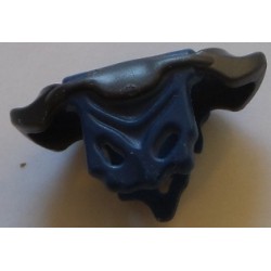 LEGO 20566bd02 Minifig Armor Shoulder Pads with Molded Dark Blue Tattered Robe Pattern