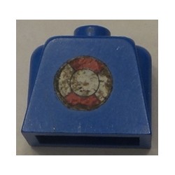 LEGO 17 ou 0017 Minifig Torso Armless (with sticker)