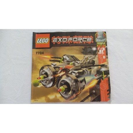 LEGO 7704 Notice Exo-Force 2006
