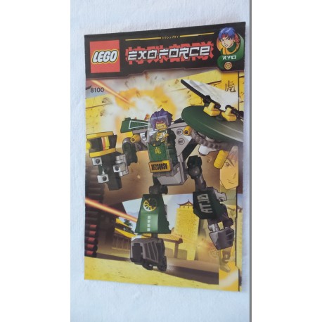 LEGO 8100 Notice Exo-Force 2007