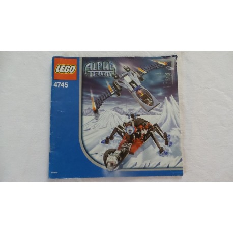 LEGO 4745 Notice Alpha Team 2004