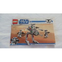LEGO 8014 Instructions (Notice) Clone Walker Battle Pack 2009
