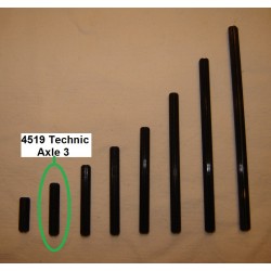 Légo 4519 Technic Axle 3