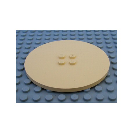 LEGO 6177 Tile 8 x 8 Round with 2 x 2 Center Studs