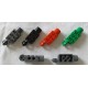 LEGO 47432 Technic Brick 2 x 3 with Holes, Vertical Click Rotation Hinge, and Socket