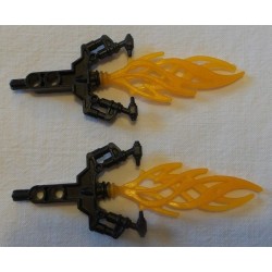 LEGO 50934 Technic Bionicle Weapon Blazer Claw with TrLtOrange Flame