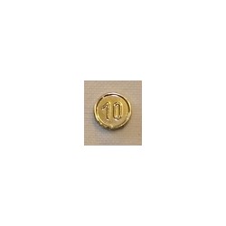 LEGO 70501a 57503 Minifig Accessory Coins with 10 Mark