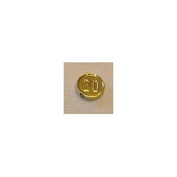 LEGO 70501b 57504 Minifig Accessory Coins with 20 Mark