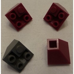 LEGO 3676 Slope Brick 45 2 x 2 Inverted Double Convex