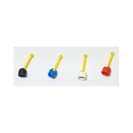 LEGO 4592 Hinge Control Stick Base et 4593 Yellow (4592c01)