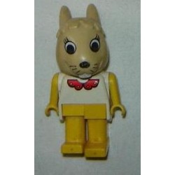 LEGO x582c04 Fabuland Figure Bunny 4