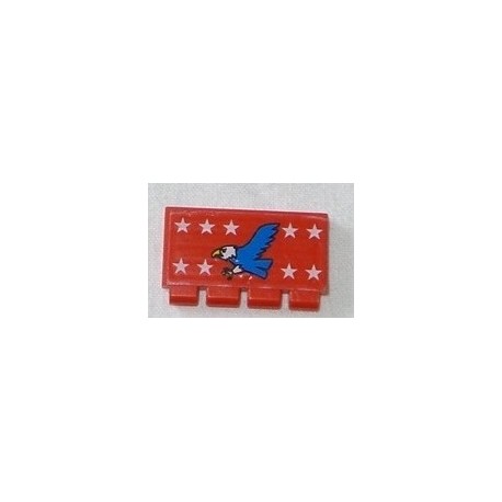 LEGO 2873 Hinge Train Gate 2 x 4 (with sticker)