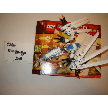 LEGO Ninjago 2260 Le dragon de glace 2011 COMPLET avec boite