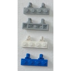 LEGO 44568 Hinge Plate 1 x 4 Locking with 2 Single Fingers on Side Vertical