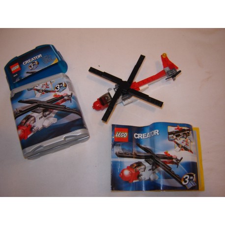 LEGO Creator 4918 Mini Flyers 2007 COMPLET avec boite