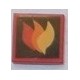 LEGO 3068bpx130 Tile 2 x 2 with Fire Logo Large Pattern