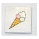 LEGO 3068bpx16 Tile 2 x 2 with Ice Cream Cone Pattern