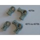 LEGO 4273a Technic Connector Toggle Joint Toothed with No Slots