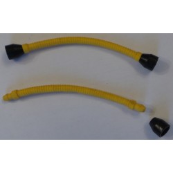 LEGO 73590acx1 Hose Flexible 8.5L with Black Ends without Tabs